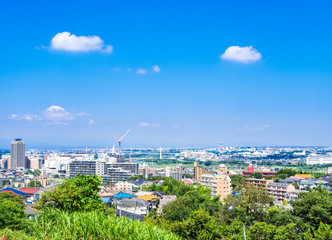 郊外の住宅地　東京