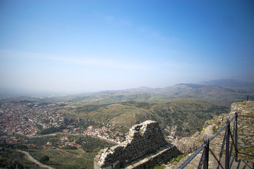 Fototapeta na wymiar view of Acropolis ancient city