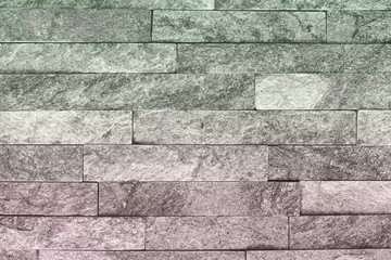 design shabby pink natural quartzite stone bricks texture for use as background.