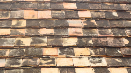 stack of roof bricks texture