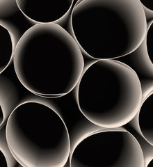 Abstract rolled papers