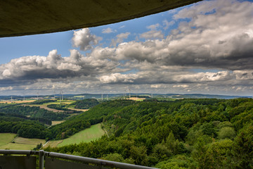 Eifelblick vom Gänsehalsturm