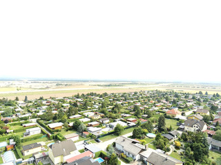 a settlement outside the city