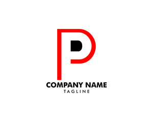 Initial Letter PP Logo Icon Design Template