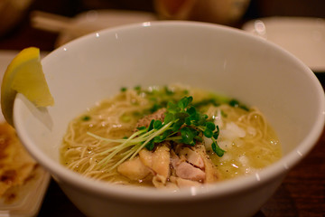 塩ラーメン。あっさりするラーメン、〆の一杯