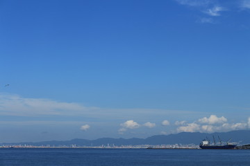 Obraz premium 大阪湾