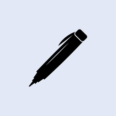 Pen icon. Education, academic degree. Premium quality graphic design. Signs, outline symbols collection, simple icon for websites, web design, mobile app