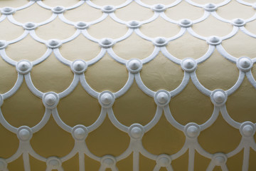 Fototapeta premium Vintage patterns on the facade of the building