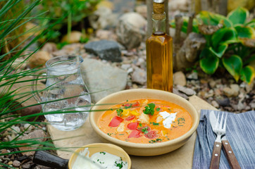 Healty and delicious chicken curry