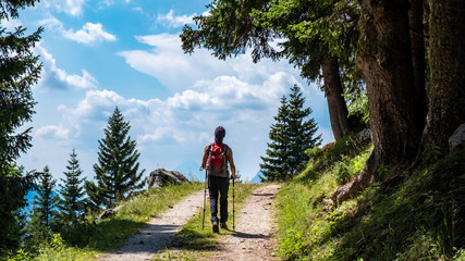 Fototapeta premium Trekking in the Julian Alps