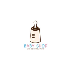 Obraz premium baby graphic icon symbol logo