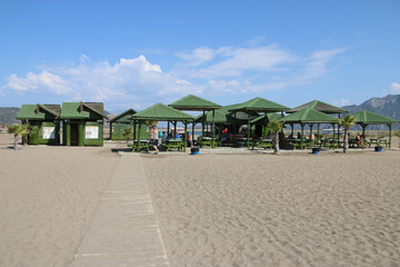 Boat tour on the river - dalyan iztuzu beach