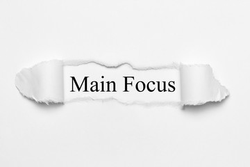 Main Focus
