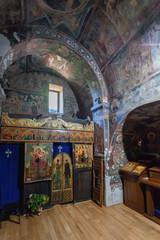 Fototapeta na wymiar Monastery Black River Interior, Serbia