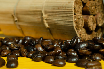 roasted coffee beans