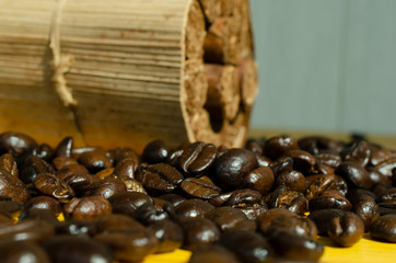 roasted coffee beans