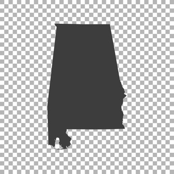 map of Alabama