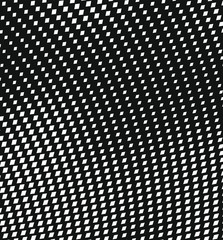 Abstract halftone. Chaotic monochrome texture