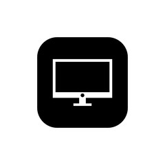 monitor,computer,desktop,display icon vector design symbol