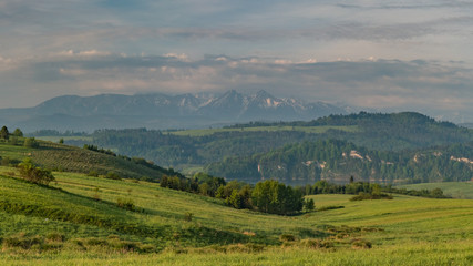 Widok na Tatry