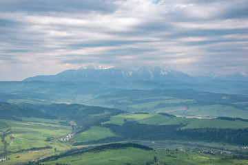 Widok z Trzech Koron © Piotr