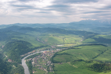 Widok z Trzech Koron © Piotr