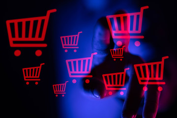 SALE CONCEPT DIGITAL in hand