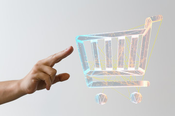 SALE CONCEPT DIGITAL in hand