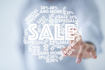 shopping online digital concept in hand