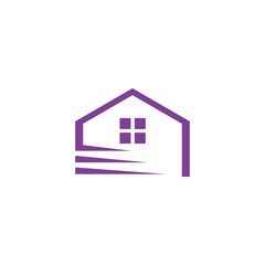 Real estate logo template vector icon design