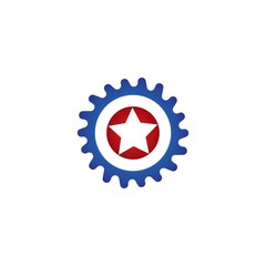 Star logo vector icon design