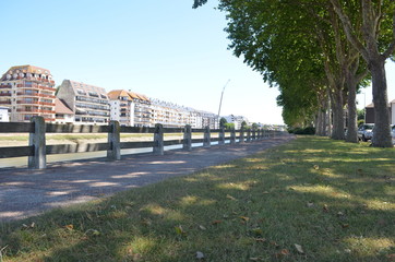 Obraz premium Promenade au bord de l'eau