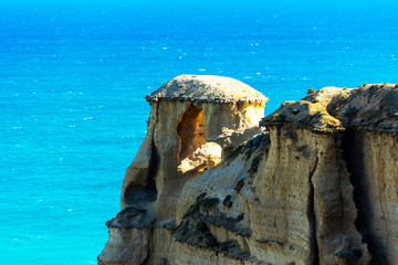 Twelve Apostles Marine National Park, Victoria, Australia. Copy space for text.