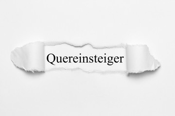 Quereinsteiger 