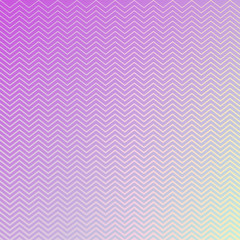 Zigzag lines on color background gradient