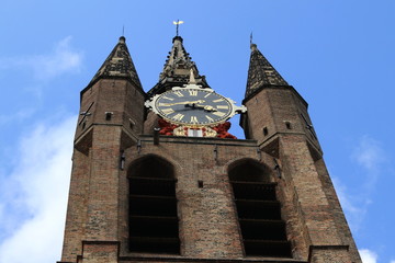 Fototapeta na wymiar Delft, scorci della città