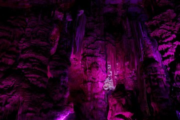 cave red gibraltar michaels stalactite stalagmite 