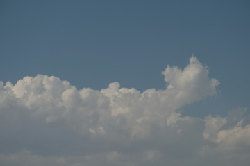 cloud sky blue background white nature