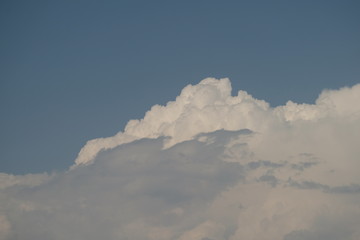 cloud sky blue background white nature