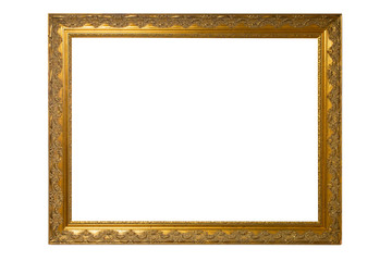 絵画の額（フレーム以外は完全な白）