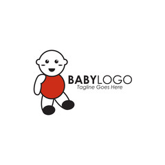Baby logo icon design inspiration vector template