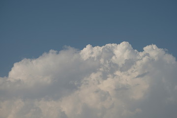 cloud sky blue background white nature