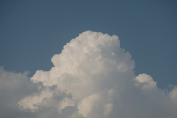 cloud sky blue background white nature