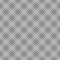 Geometrical square pattern background design - black and white abstract vector graphic from rounded squares