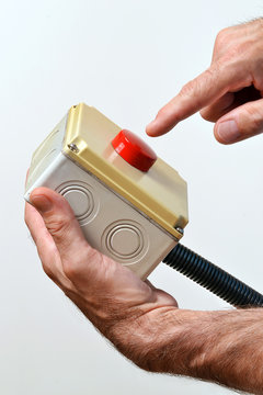 Press the button to get start the machine