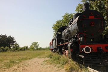 buharlı tren