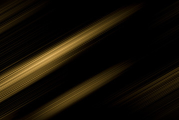 Black gold background with darker surface has a soft gradation with light technolog diagonal gray and white lines beautiful. 