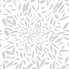 abstract geometric leaves pattern for natural background, simple minimalist graphic , retro decoration , summer fashion