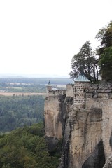 Beautiful Fortress of Königstein – Saxony – Germany