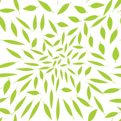 abstract geometric leaves pattern for natural background, simple minimalist graphic , retro decoration , summer fashion